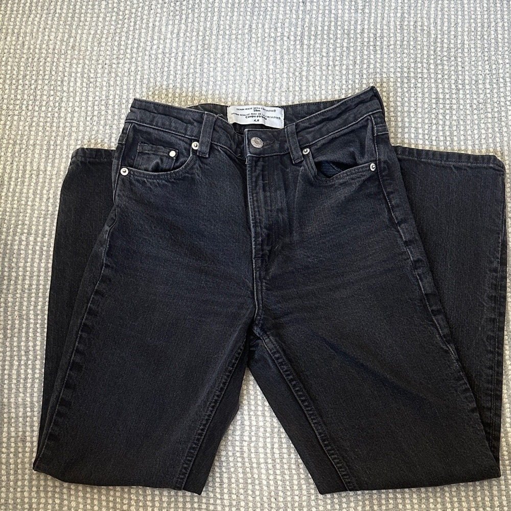H&M black slim jeans